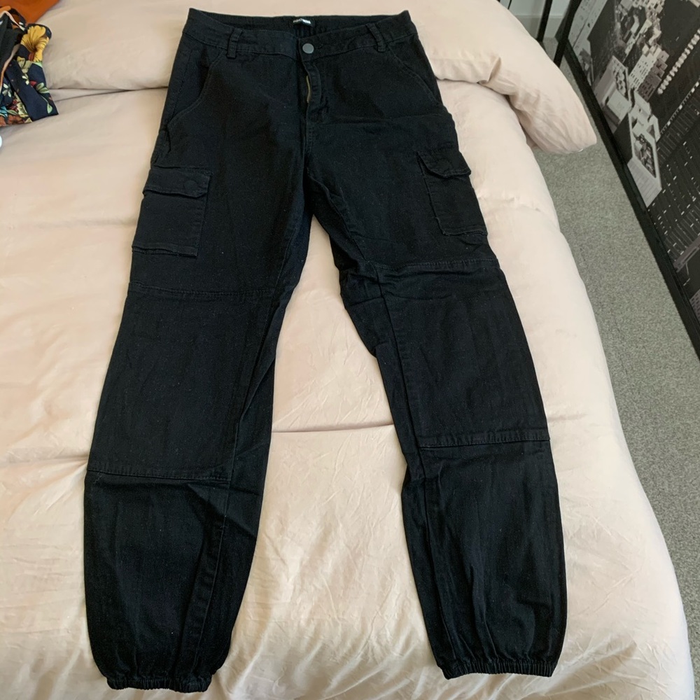 Black joggers